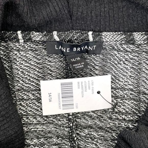 Lane Bryant Cowl Neck Plaid Long Sleeve Top NWT - Picture 5 of 5